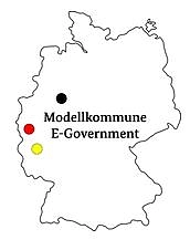Logo des Pilotprojektes Modellkommune E-Government Logo des Pilotprojektes Modellkommune E-Government