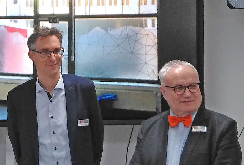 Dr. Martin Hagen und Henning L&uuml;hr 