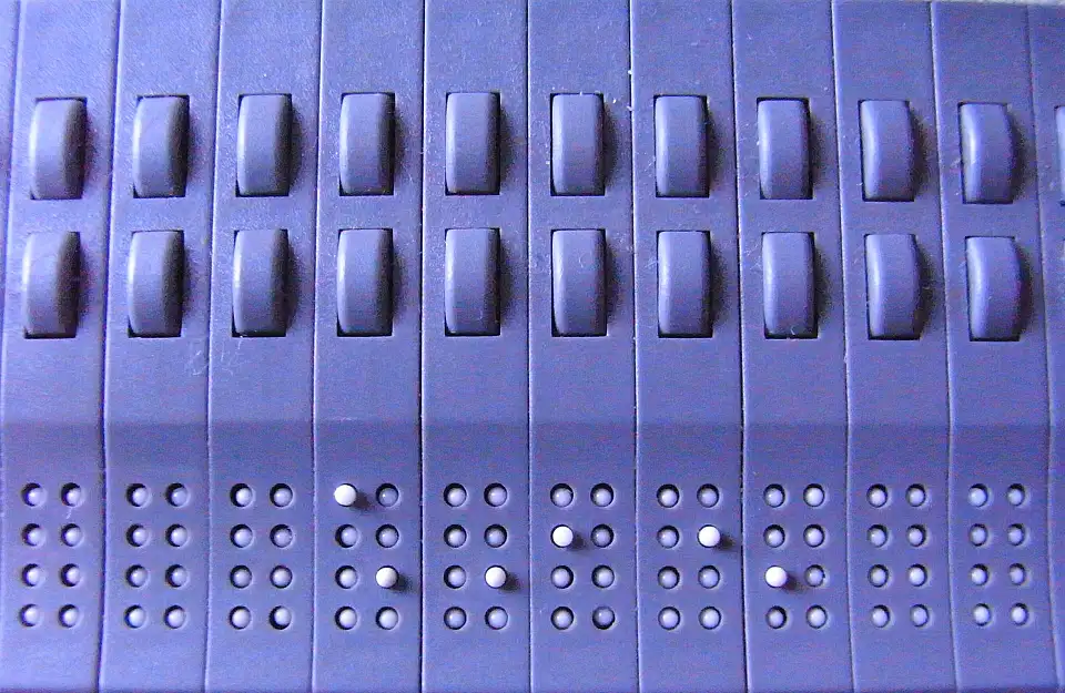 Service Center Oldenburg, Brailledetail