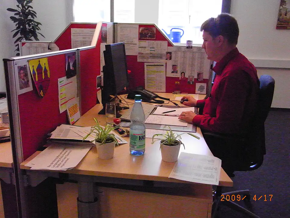 Service Center Oldenburg, Blindenarbeitsplatz