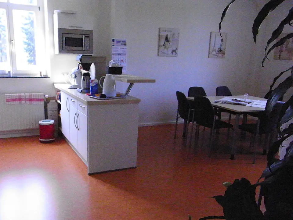 Service Center Oldenburg, Mitarbeiterk&uuml;che und Aufenthaltsraum