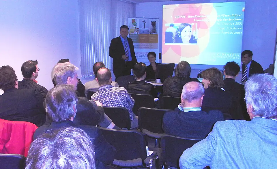 Vortrag von Herrn Tulodetzky und Frau von Danckelmann